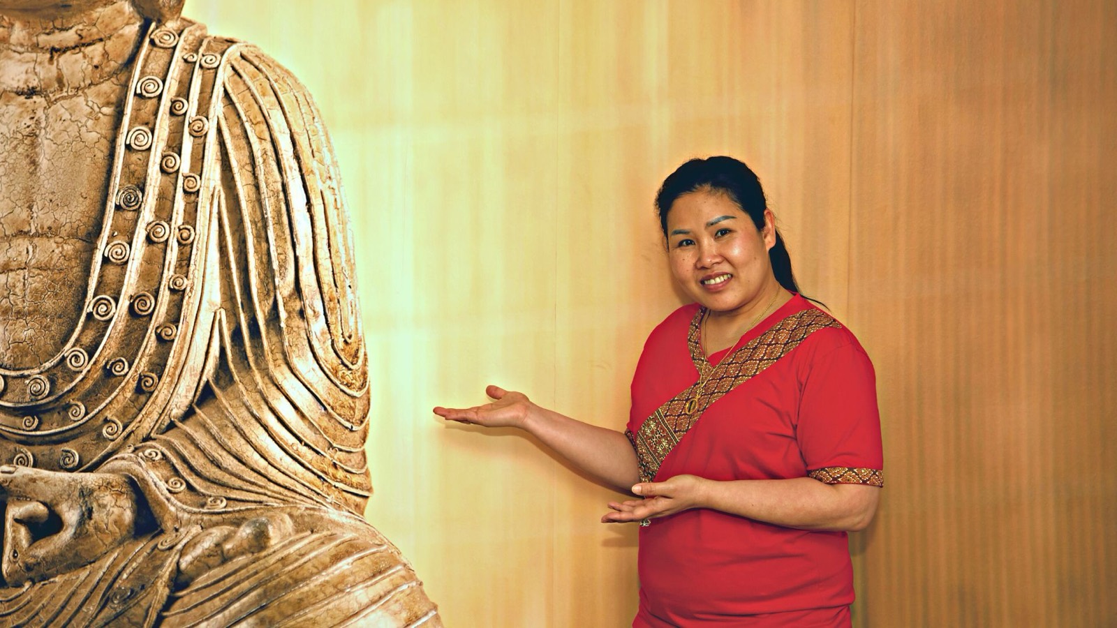Kanyarat Bierbaumer in ihrem Massagestudio in Tulln
